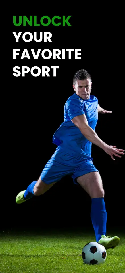 Sports app screenshot